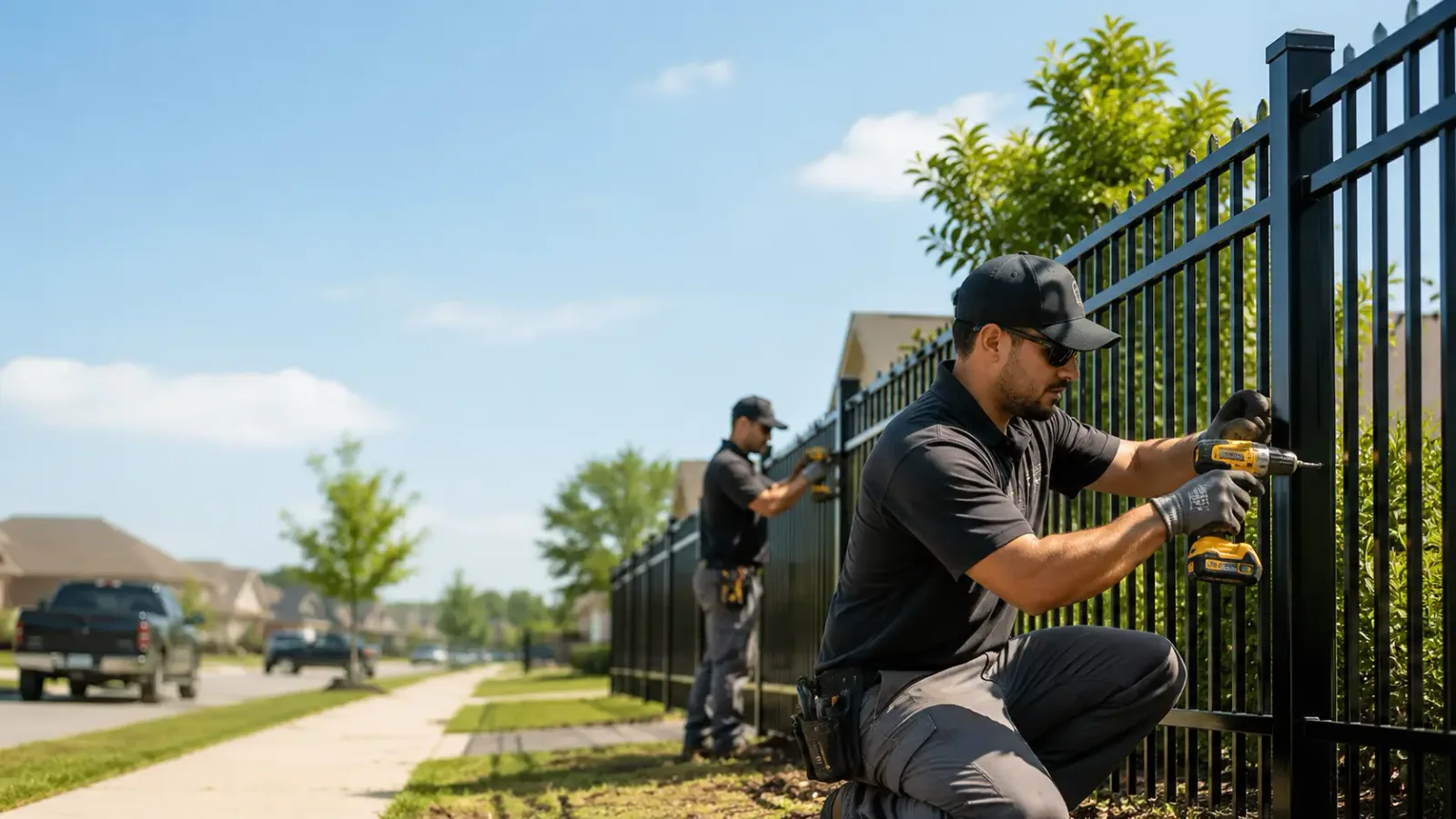 Metal Fence Installation in South English, IA